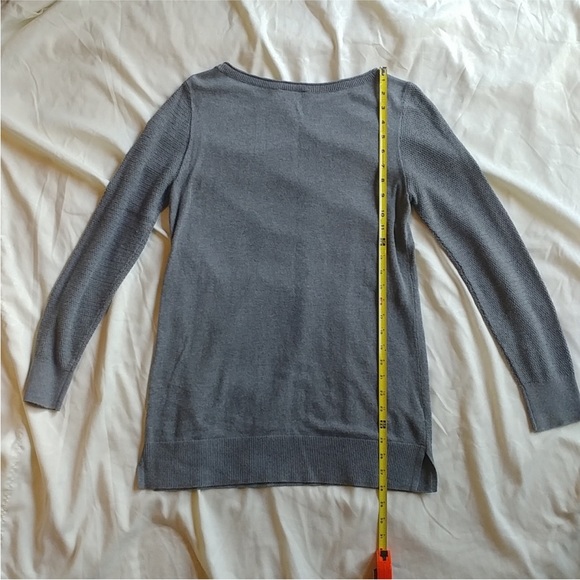 LOFT Soft Grey Sweater! - Picture 2 of 6